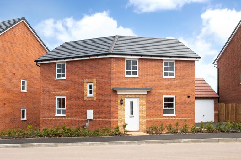 Property 1 of 6. Exterior View Of Our 3 Bed Lutterworth Home