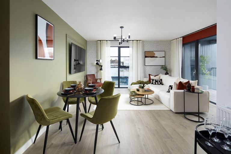 Property 2 of 6. Living Room 2 - Sales Suite