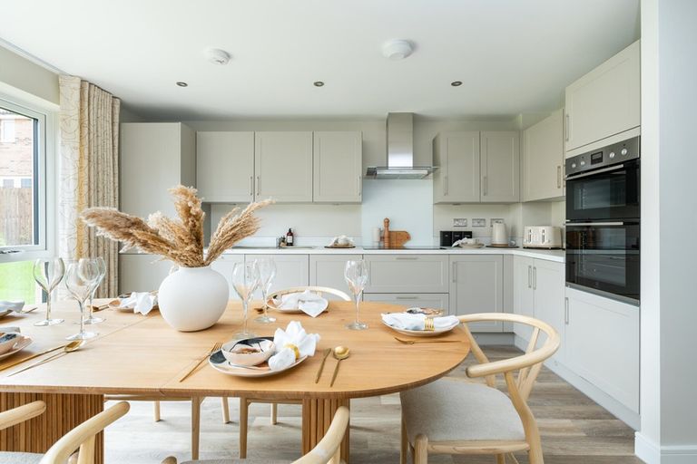 Property 3 of 9. Step Into The Kitchen Where Light Emanates From French Doors