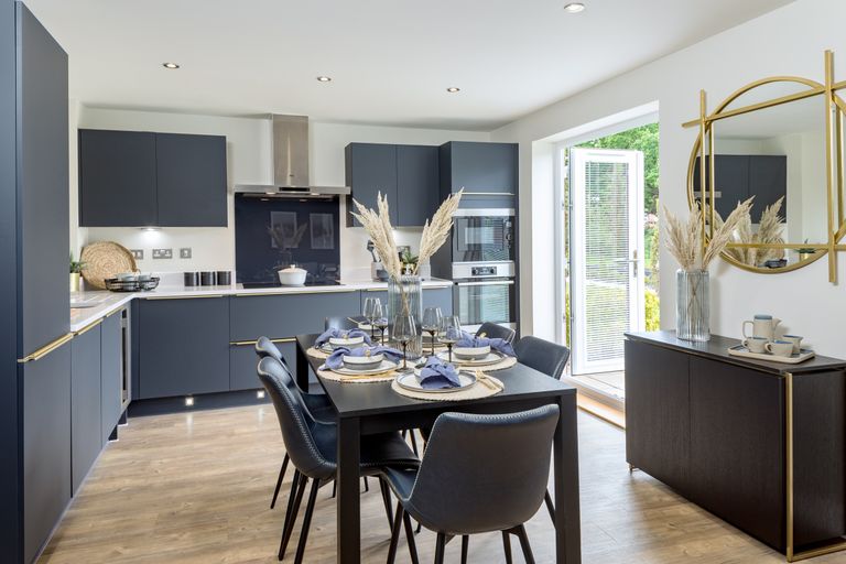 Property 2 of 8. Open Plan Kitchen In The Ingleby 4 Bedroom Home