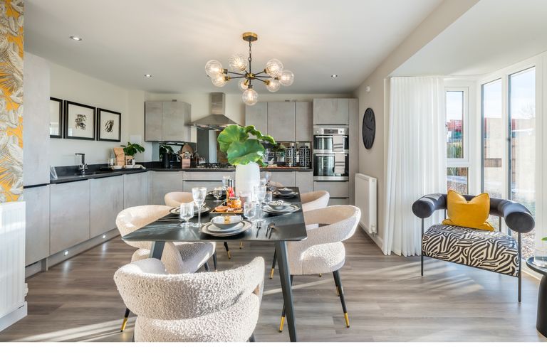 Property 3 of 8. Open Plan Kitchen Dining Falkland Dwh