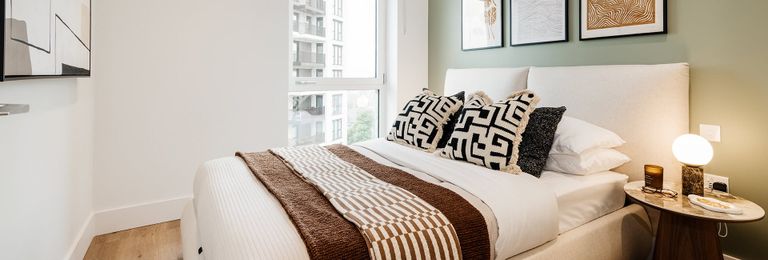 Property 3 of 5. Bow Green, Show Apartment, Light And Spacious Bedroom
