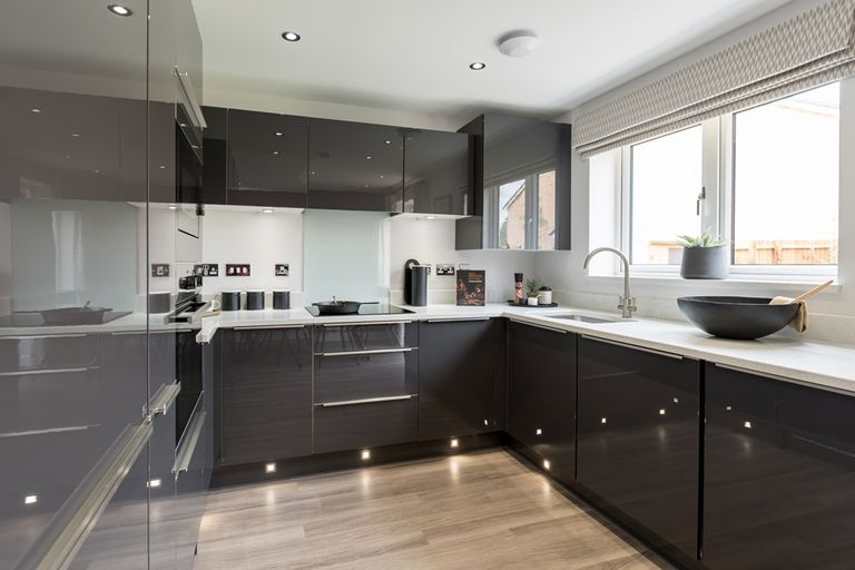 Property 3 of 13. A Range Of Modern Kitchen Designs To Choose From