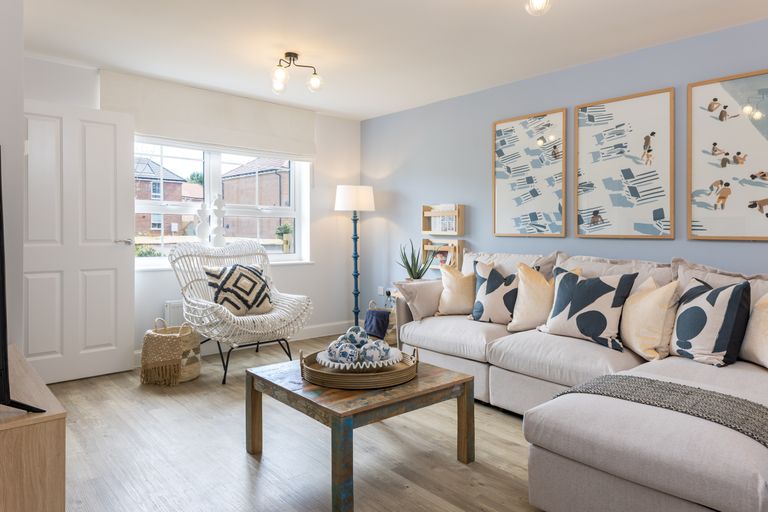 Property 2 of 8. Living Room In The 3 Bedroom Archford