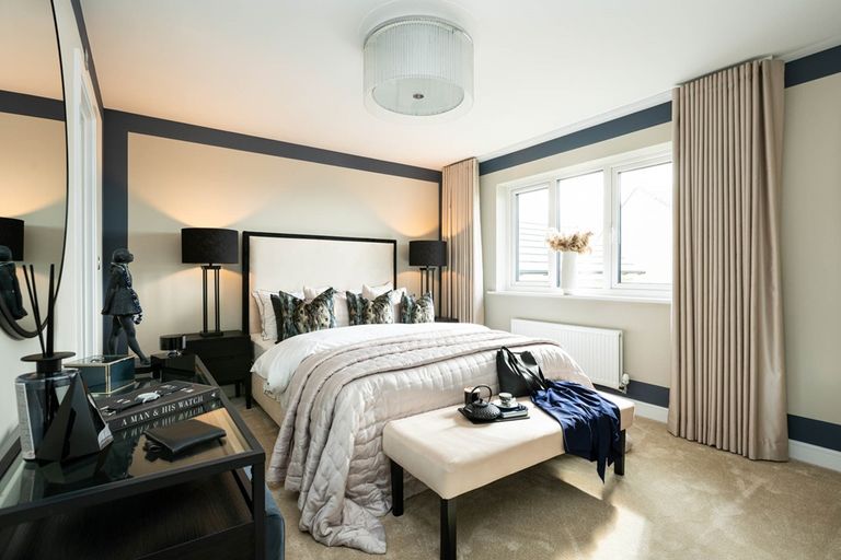Property 1 of 13. Grand Main Bedroom Which Overlooks The Rear Garden