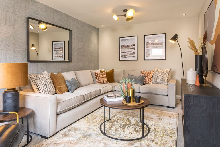 Property 3 of 10. Lounge In The Hanbury 4 Bedroom Home
