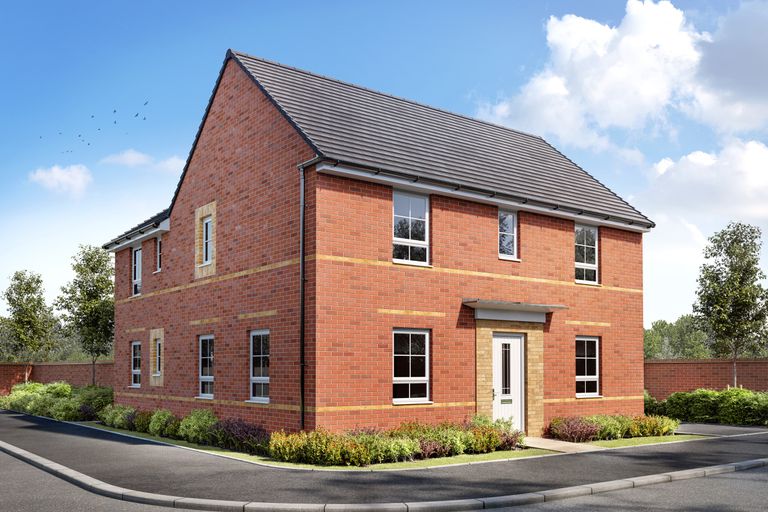 Property 1 of 10. Exterior CGI View Of Our 4 Bed Alfreton Home
