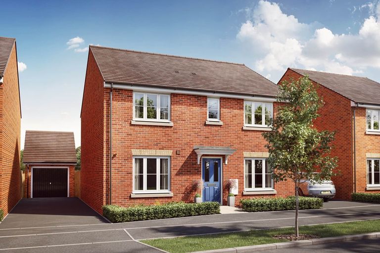 Property 1 of 12. Artist Impression Of A 4 Bedroom Marford Home
