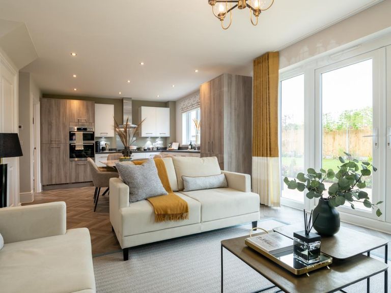Property 3 of 9. Family / Dining / Kitchen Of The Leamington Lifestyle, A 3 Bedroom House