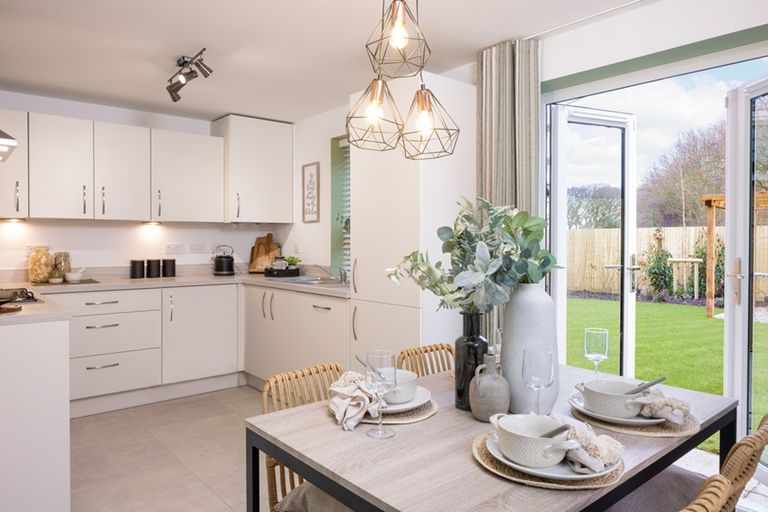 Property 2 of 7. Internal Image Of The Moresby Show Home Kitchen