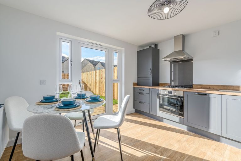 Property 3 of 7. Kitchen/Dining Space In 3 Bedroom Coull Home