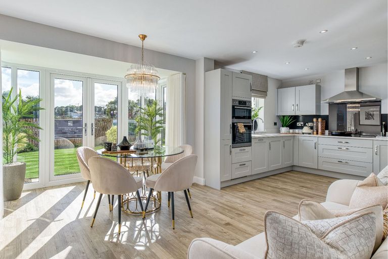 Property 2 of 10. Kitchen/Dining Space In 4 Bed Glenbervie Home