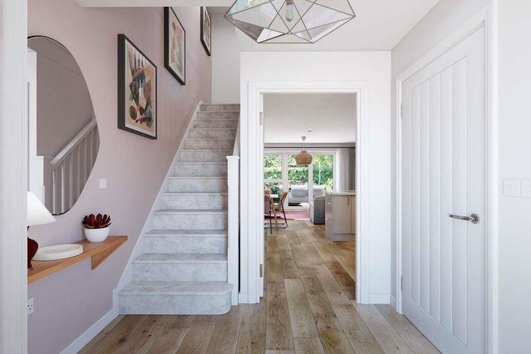 Property 3 of 11. Bright, Welcoming Hallway