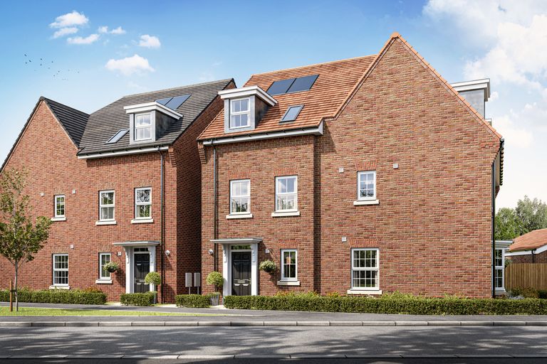 Property 1 of 9. External CGI Of The Coombes At Nursery Fields