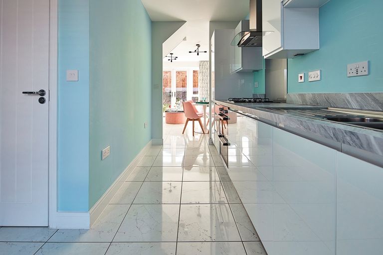 Property 3 of 6. Flow From The Kitchen, Through Into The Living Space