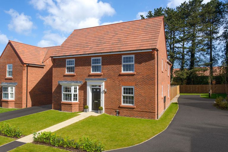 Property 1 of 10. External Image Of Detached 4 Bed Avondale Housetype