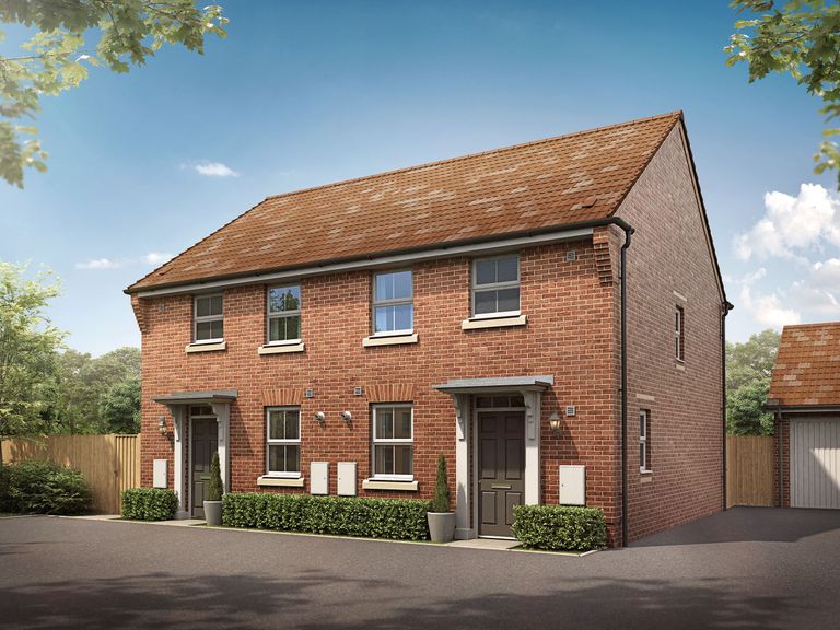 Property 1 of 8. Computer Generated Image Of The Ashdown 2 Bedroom Home