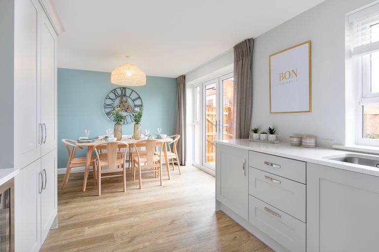 Property 1 of 8. Open Plan Kitchen In The Kingsley 4 Bedroom Home