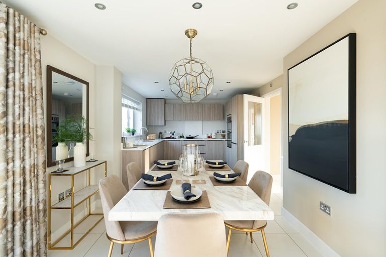 Property 3 of 13. The Large, Open Plan Kitchen Diner Is The Hub Of The Home
