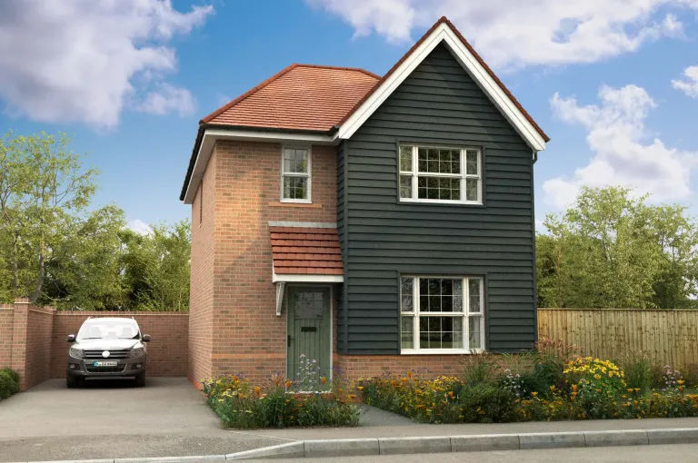 Property 1 of 10. Exterior Henley Three Bedroom New Build