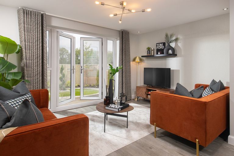 Property 1 of 7. Inside View 3 Bedroom Norbury Living And Dining Area