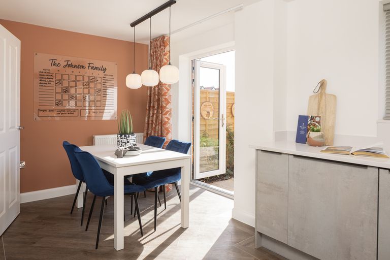 Property 2 of 10. Internal Image Of The Kitchen And Dining Room In The Curdridge