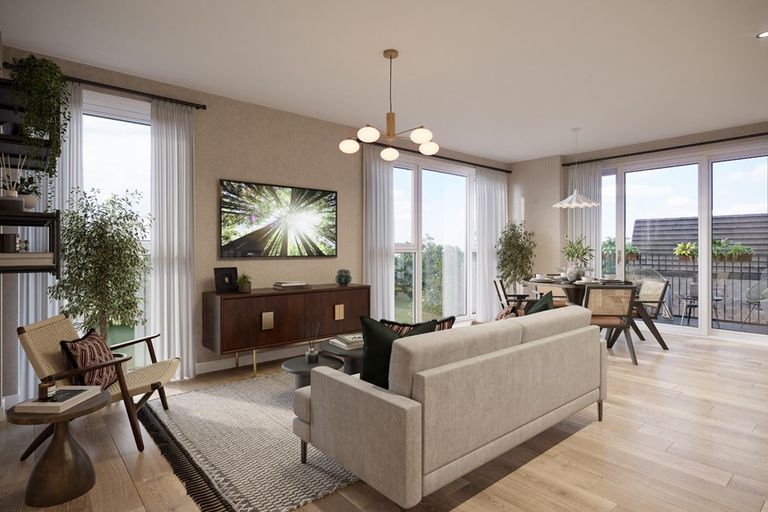 Property 2 of 13. Light Filled Living Spaces With Full Height Windows