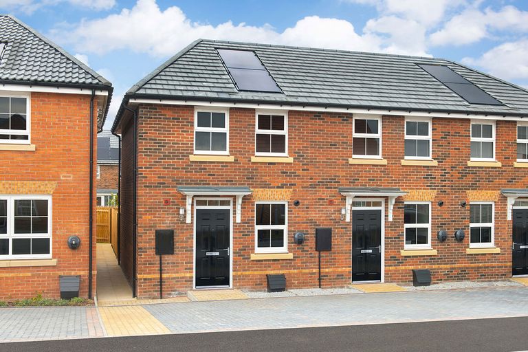 Property 1 of 7. The Exterior Of Plot 217 The Wilford At Hawk View, Brough