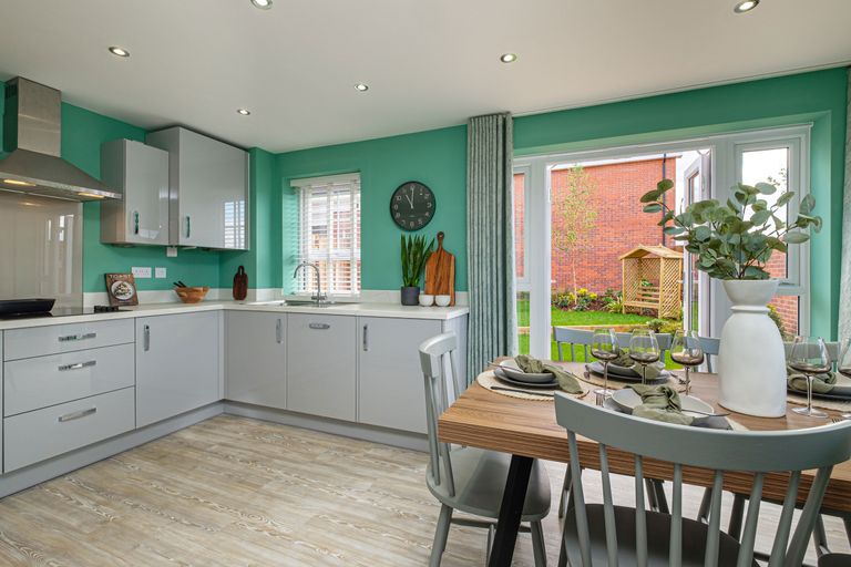 Property 3 of 9. Interior View Our The Kitchen &amp; Dining Space In Our 3 Bed Ennerdale Home