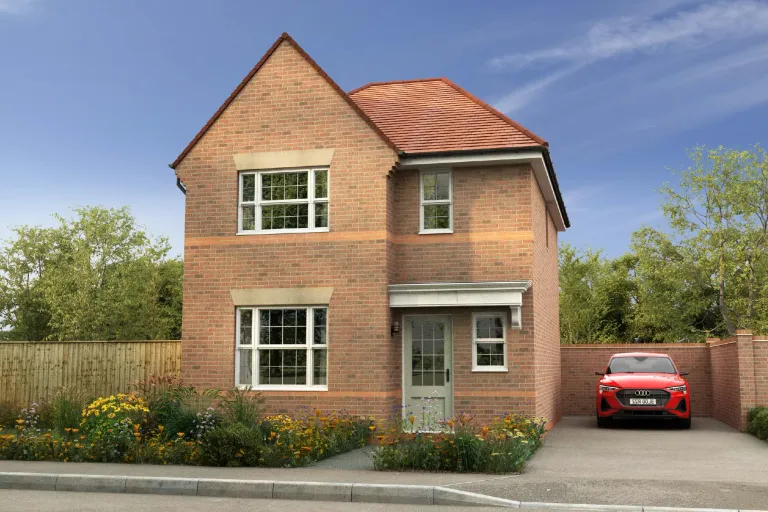 Property 1 of 9. Exterior Huxley Three Bedroom New Build