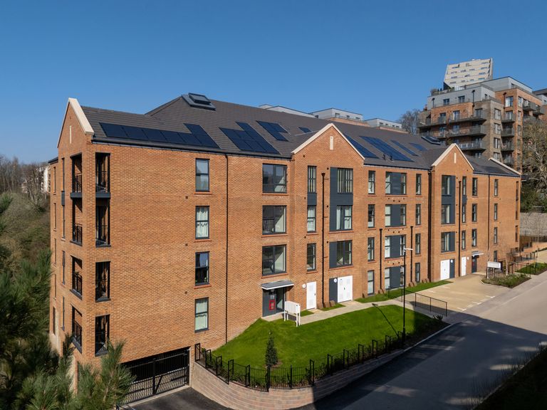 Property 1 of 9. York House Apartment Rear View Surrounded By Plenty Of Open Green Space