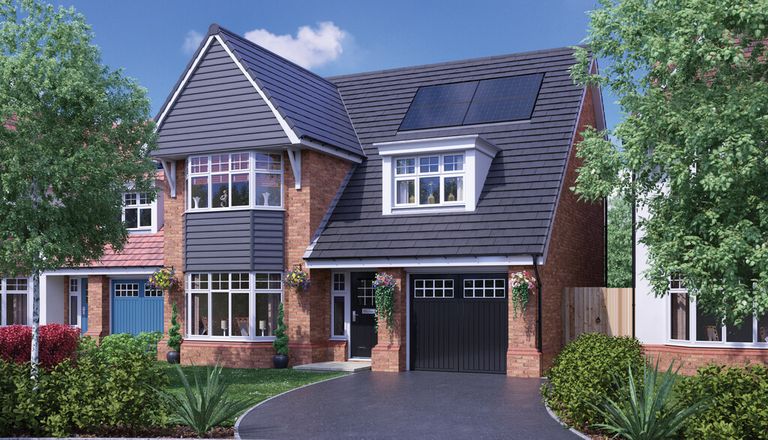 Property 1 of 5. Oakham Pv, Grey Cladding, Grey, 18-04-23