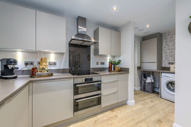 Property 3 of 10. Kitchen And Utility Room In 4 Bedroom Balloch House Type