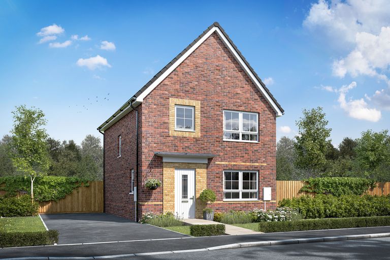 Property 1 of 8. Exterior CGI View Of Our 3 Bed Collaton Home