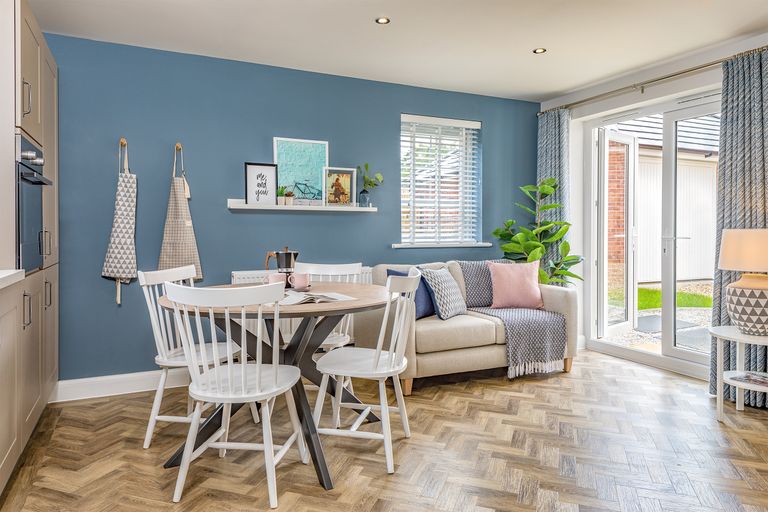 Property 3 of 10. Open Plan Kitchen With French Doors To The Garden In The Alderney 4 Bedroom Home
