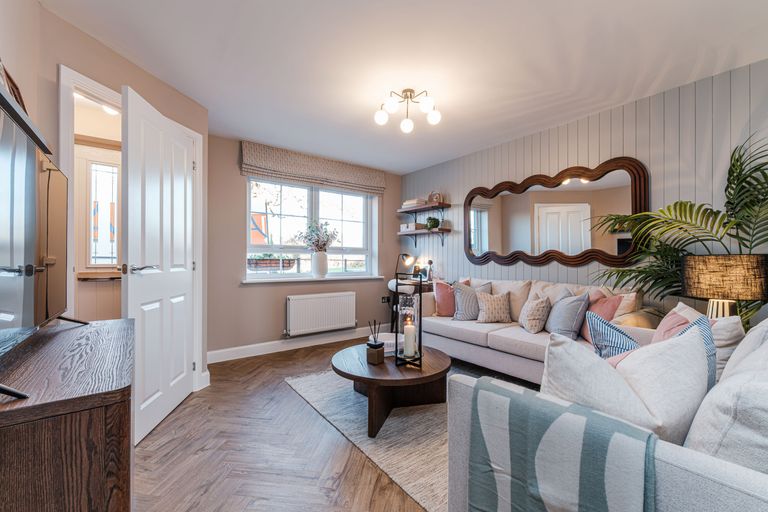 Property 3 of 8. Interior View Of The Lounge In Our 3 Bed Ellerton Home