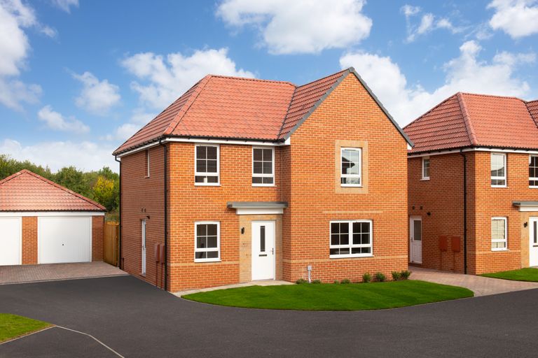 Property 1 of 10. Outside View Of 4 Bedroom Detached Radleigh Home
