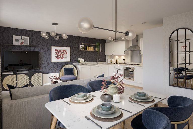 Property 3 of 4. Tulip Dining Kitchen