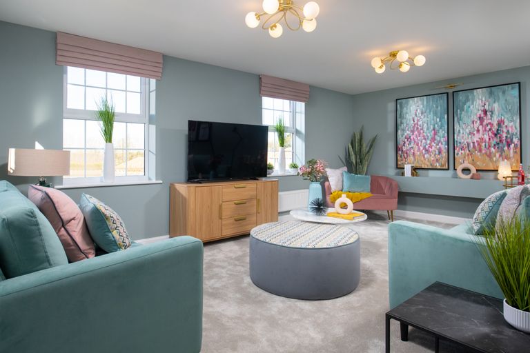 Property 2 of 9. Inside View Of 4 Bedroom Detached Hollinwood Lounge