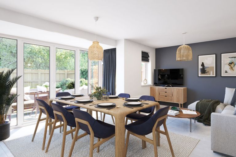 Property 3 of 9. Dining Room In Four Bedroom Home