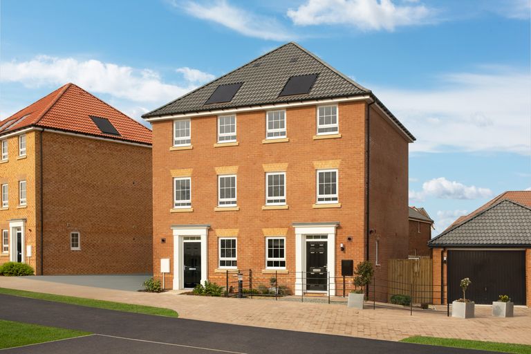 Property 1 of 9. The Exterior Of The Cannington Show Home At Chaloners Green, Whitby