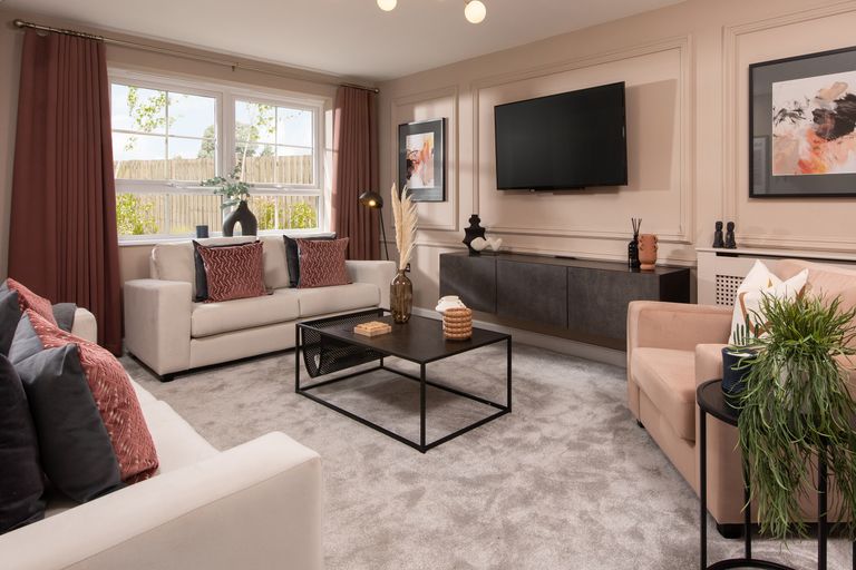 Property 2 of 8. Kennford Living Room