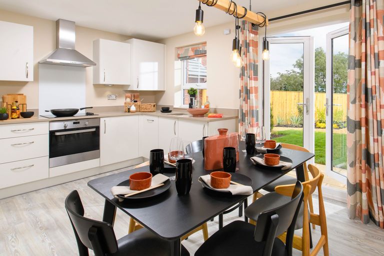 Property 3 of 7. Internal Image Of The Ellerton Kitchen Dining Room