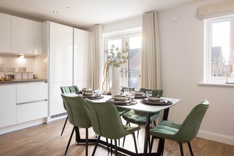 Property 3 of 10. Dining Area In The Matlock 3 Bedroom Home