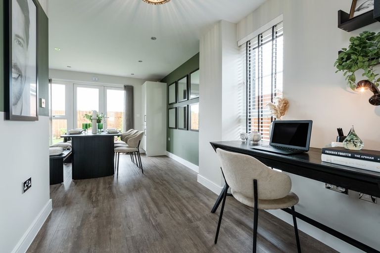 Property 1 of 21. Leading Into The Generous Kitchen