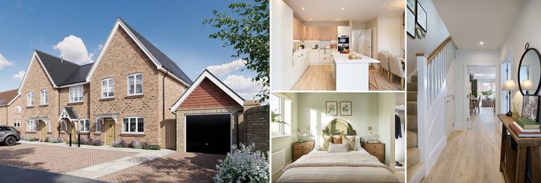 Property 1 of 1. Montage Of Exterior And Interior Images From A Leghwood Fields Property