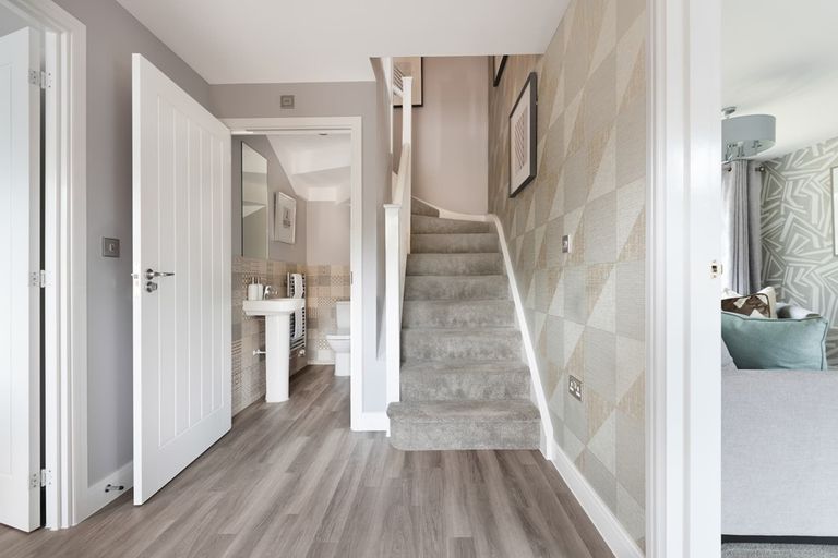 Property 2 of 13. Welcoming Central Hallway