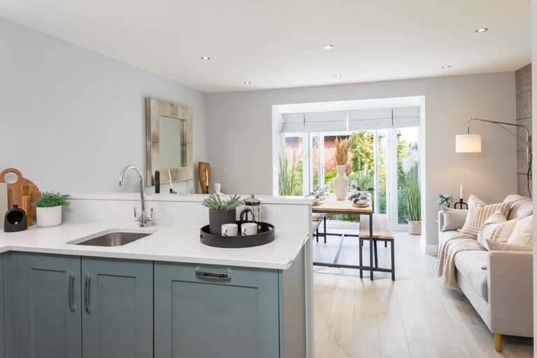Property 2 of 10. Open Plan Kitchen The Greenwood 3 Bedroom Home