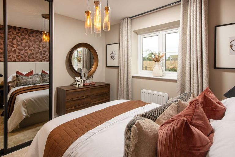 Property 3 of 10. 8 Meadow Fields The Seaton Internal Bedroom 2