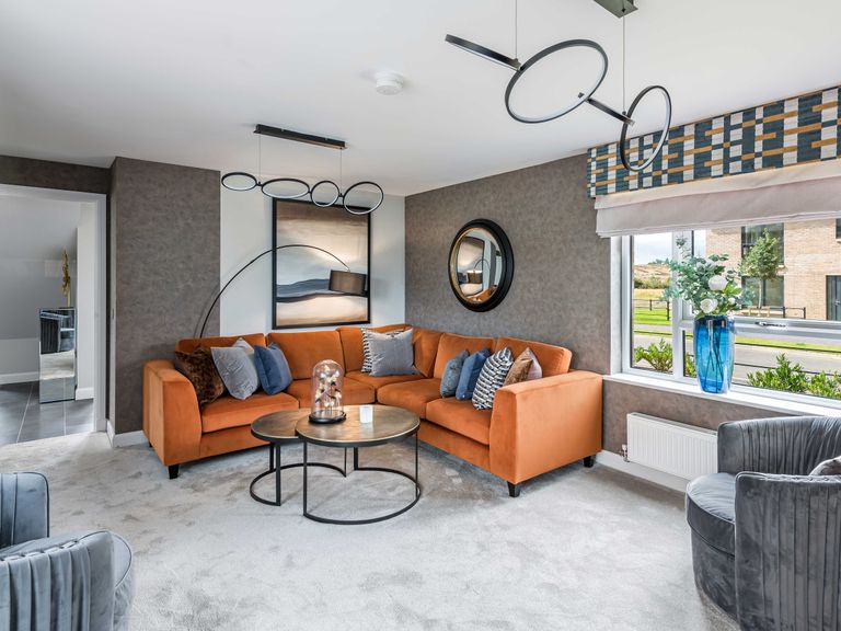 Property 2 of 10. Image Of Lounge In 4 Bedroom Brechin House Type